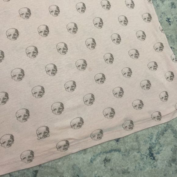 Princess Vera Wang Beaded Pink Skull Tee - Picture 4 of 9